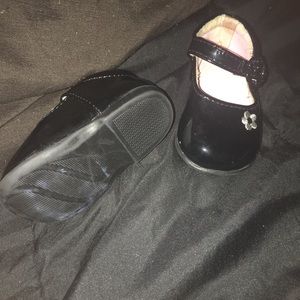 Babygirl black dress shoes